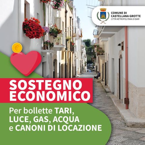 contributo per le bollette e l'affitto - card