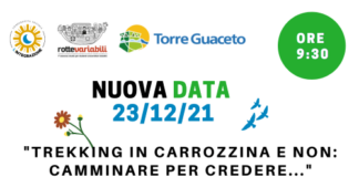 locandina trekking in carrozzina