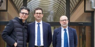 da sx, gennaro nunziante, francesco cupertino, pierfranco semeraro