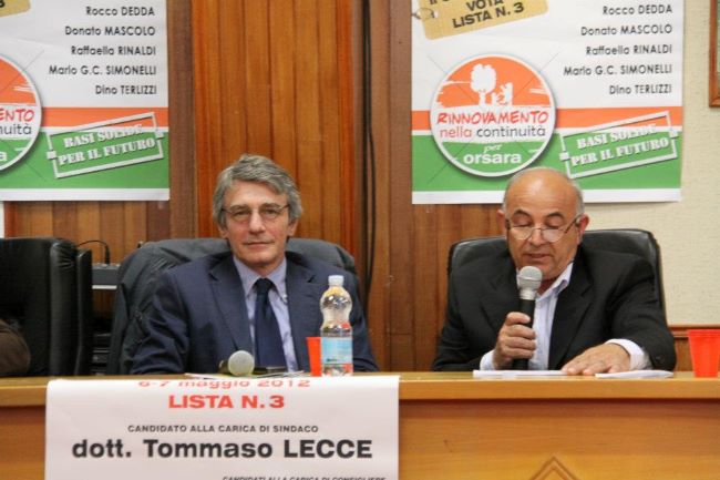 david sassoli e tommaso lecce