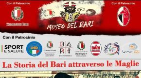 locandina la storia del bari attraverso le maglie