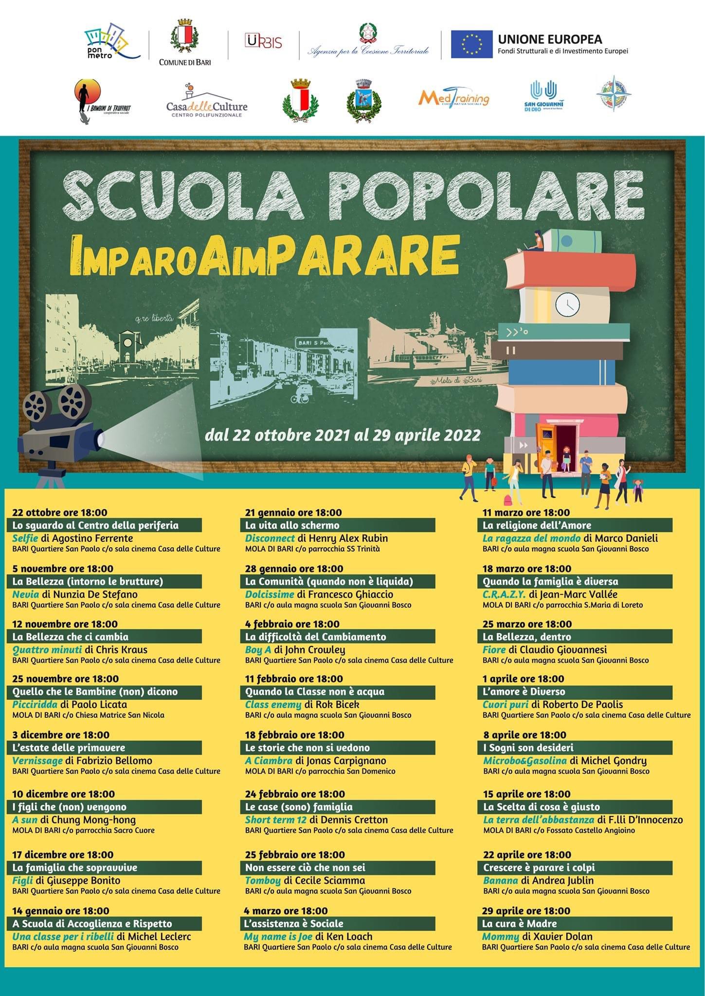 locandina programma imparoaimprare