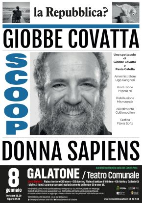 locandina scoop donna sapiens teatro galatone