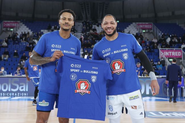 serie a basket vs bullismo, brescia e brindisi si uniscono a mabasta