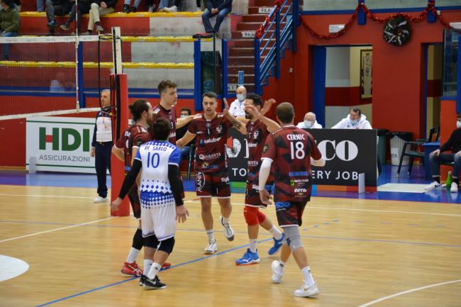 volley club grottaglie (esultanza partita)