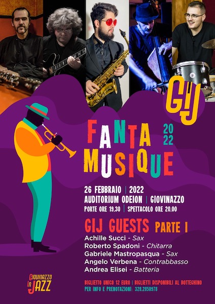 Giovinazzo, oggi il concerto “Gij Guests” con un omaggio a Charles Mingus Giovinazzo, oggi il concerto “Gij Guests” con un omaggio a Charles Mingus