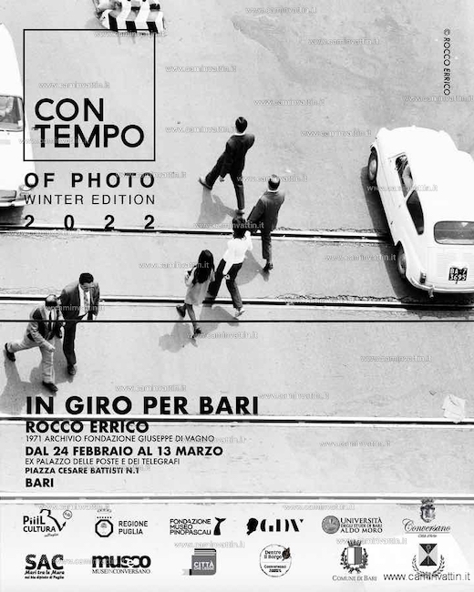  “In Giro per Bari” del 1971 di Rocco Errico, dal 24 febbraio al 13 marzo la mostra