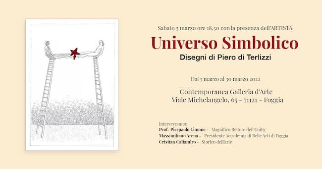 Foggia,  Mostra personale Piero Di Terlizzi dal 5 al 30 marzo 2022