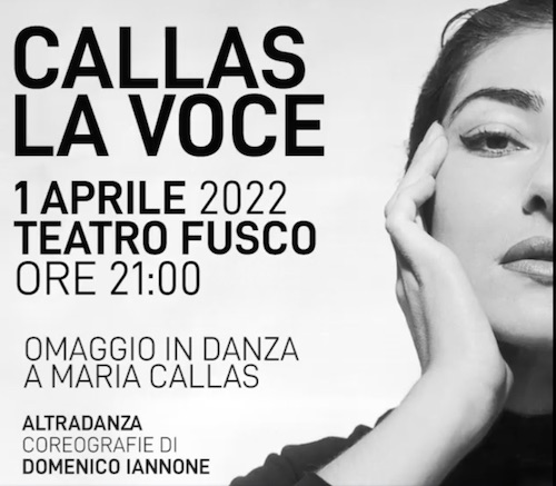 “Callas, la voce” debutta al Teatro Fusco di Taranto