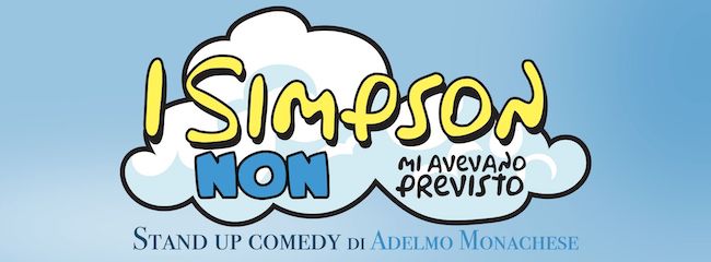 Adelmo Monachese in “I Simpson non mi avevano previsto” a Lecce Adelmo Monachese in “I Simpson non mi avevano previsto” a Lecce