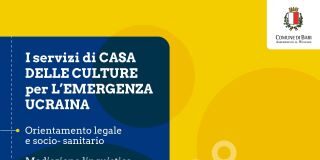 locandina emergenza ucraina - aperte iscrizioni per corsi di italiano a casa delle culture