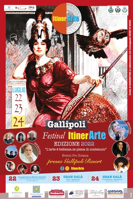 A Gallipoli dal 22 al 24 luglio 2022 il Festival ItinerArte