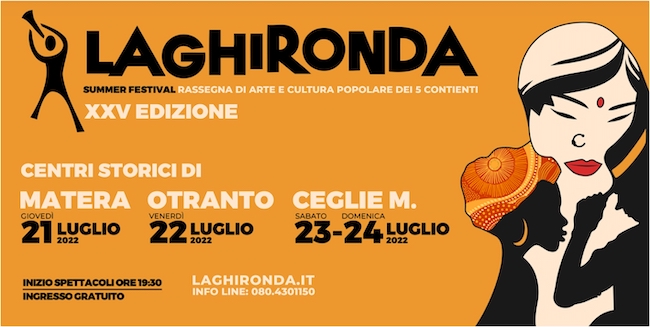 “Ghironda Summer Festival” a Matera, Otranto e Ceglie Messapica