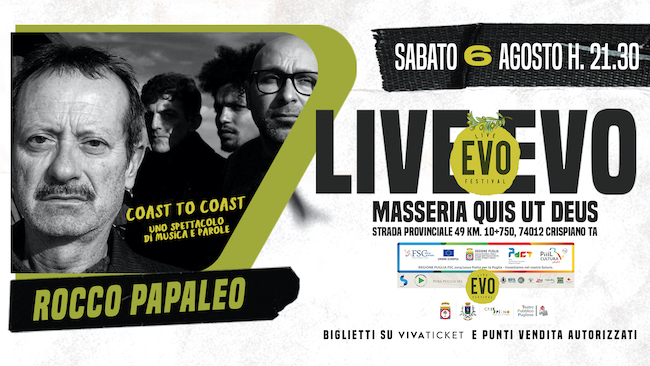 Rocco Papaleo e la sua Band a “Live Evo Festival” Rocco Papaleo e la sua Band a “Live Evo Festival”