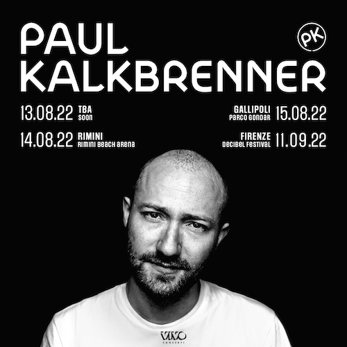 Paul Kalkbrenner il 15 agosto 2022 a Gallipoli