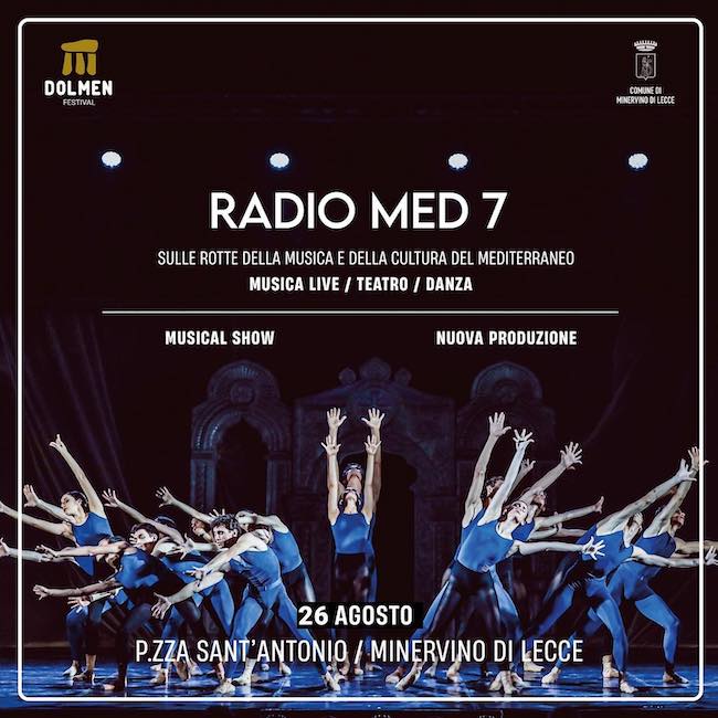 “Dolmen Festival”, oggi il musical show “Radio Med” a Minervino di Lecce