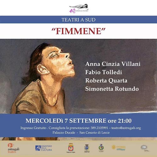 A San Cesario di Lecce domani va in scena “Fimmene”