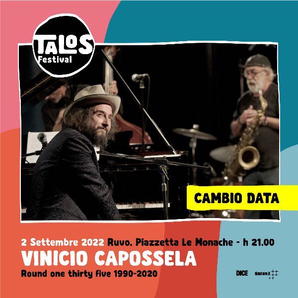 Ruvo di Puglia, rinviato a domani il concerto di Vinicio Capossela