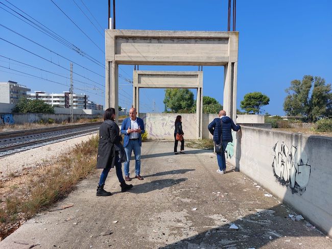 Bari, sopralluogo al sottopasso di Sant’Anna