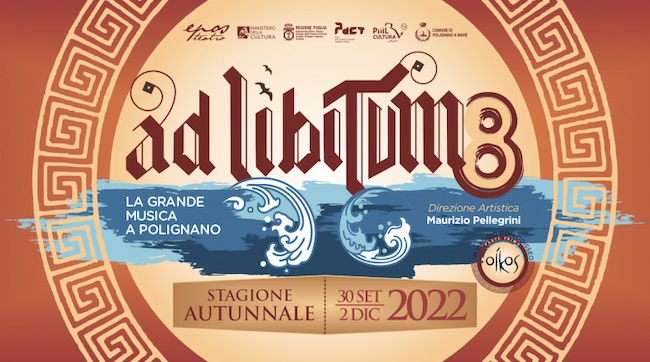 Ad Libitum, nove i concerti in programma fino a dicembre a Polignano Ad Libitum, nove i concerti in programma fino a dicembre a Polignano