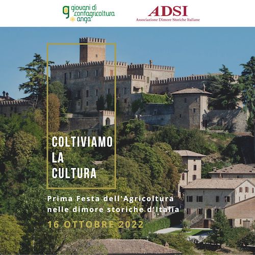 “Coltiviamo la cultura: prima Festa dell’Agricoltura nelle dimore storiche”, il 16 ottobre ad Alessano “Coltiviamo la cultura: prima Festa dell’Agricoltura nelle dimore storiche”, il 16 ottobre ad Alessano