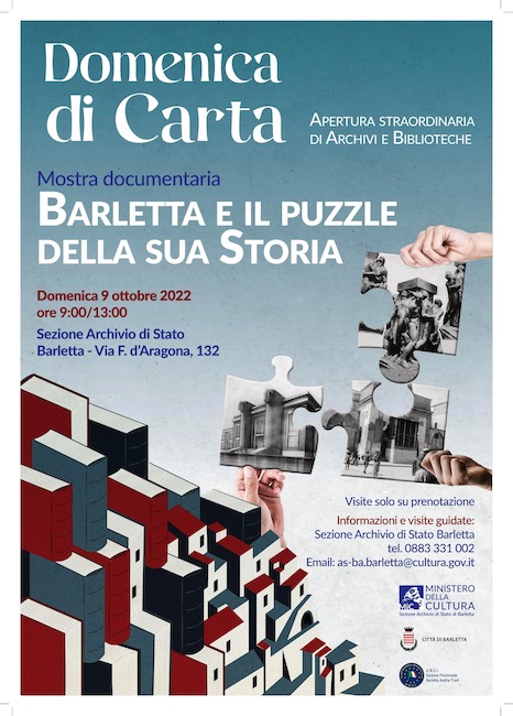 Barletta, domani doppio appuntamento culturale al Castello