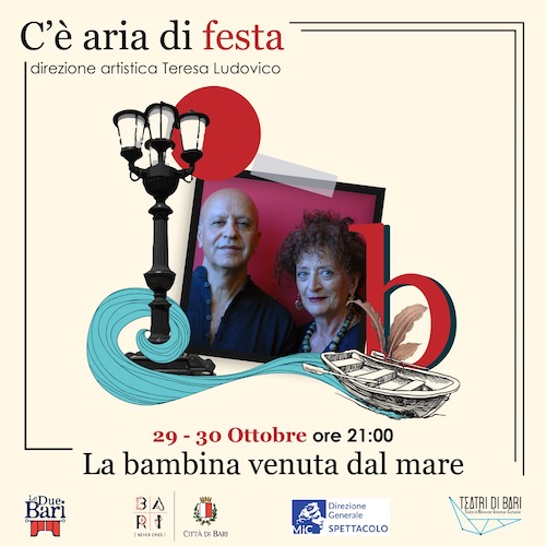 “La bambina venuta dal mare” in scena al Teatro Kismet di Bari “La bambina venuta dal mare” in scena al Teatro Kismet di Bari