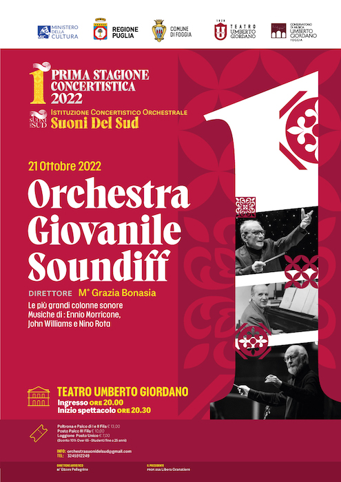 Foggia, il 21 ottobre l’Orchestra giovanile Soundiff in concerto