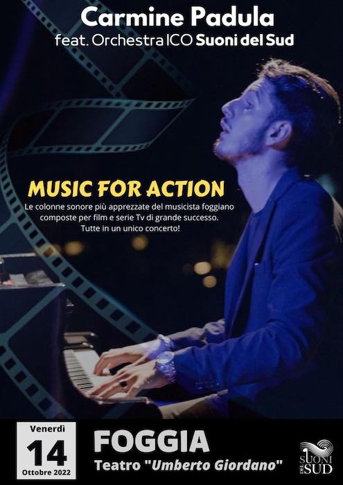 Foggia, “Music for Action”: il 14 ottobre concerto dell’Orchestra Ico Suoni del Sud