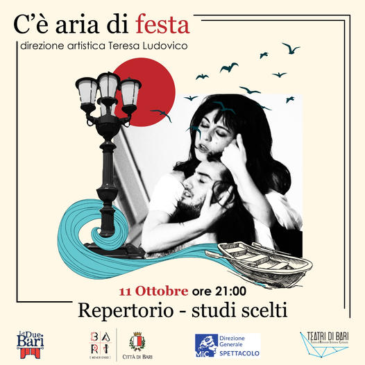 Bari, ‘C’è aria di festa’ al Teatro Kismet : oggi lezione aperta Repertorio – Studi Scelti Bari, ‘C’è aria di festa’ al Teatro Kismet : oggi lezione aperta Repertorio – Studi Scelti