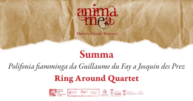 Bari, Anima Mea: doppio concerto di Ring Around Quartet
