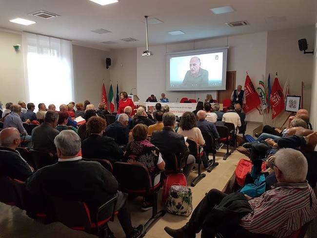 Congresso SPI Cgil a Lucera, Foggia e Capitanata