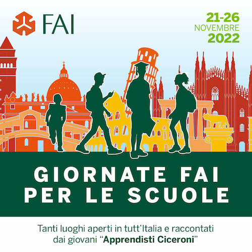 “Giornate FAI per le scuole” dal 21 al 26 novembre: i beni aperti in Puglia “Giornate FAI per le scuole” dal 21 al 26 novembre: i beni aperti in Puglia