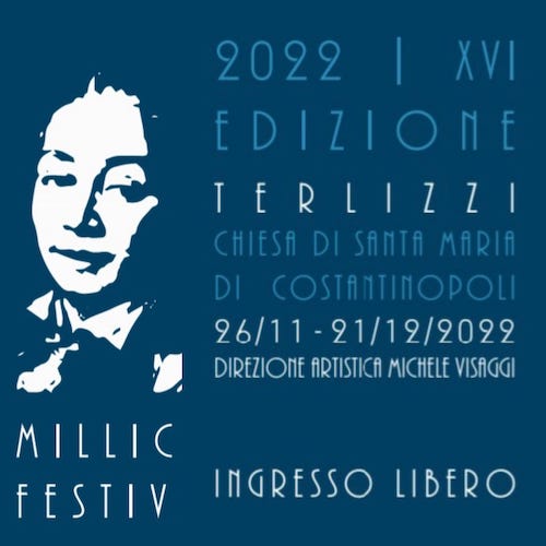 “Millico Festival”, prende il via oggi a Terlizzi la XVI edizione