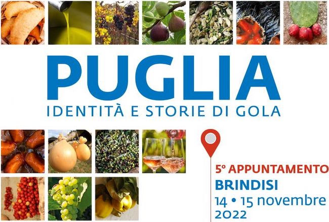 “Puglia Identità e Storie di Gola”, il 14 e 15  novembre a Brindisi