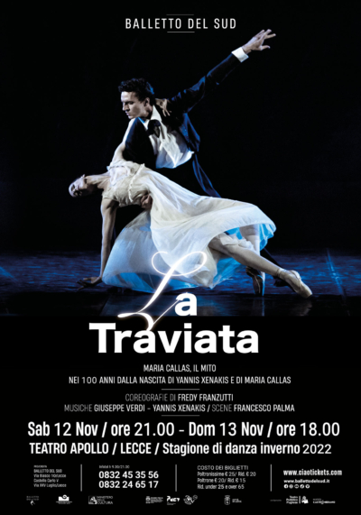 Lecce, Stagione di Danza Inverno 2022-23 del Balletto del Sud