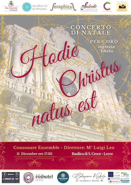 Lecce, due concerti domani sera a Santa Croce e al Duomo Lecce, due concerti domani sera a Santa Croce e al Duomo