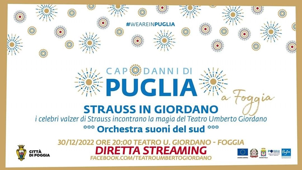 Foggia, il 30 dicembre Concerto dell’Orchestra Ico Suoni del Sud