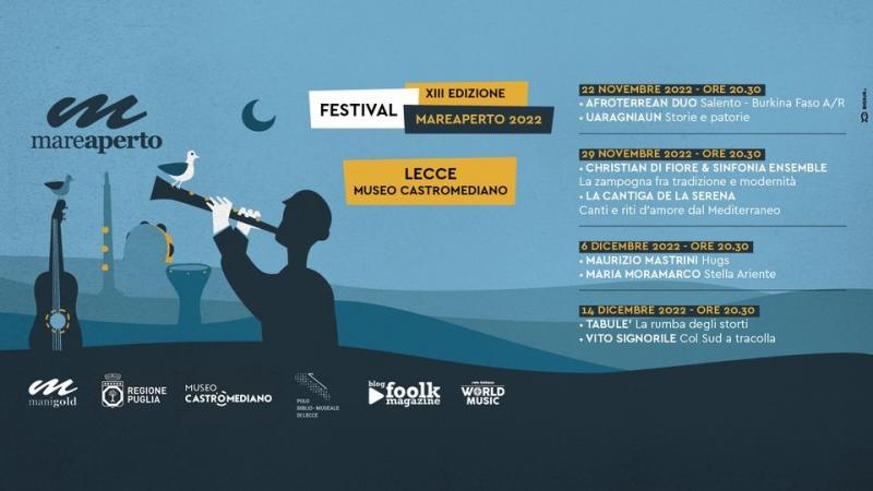 Lecce, “MareAperto”: oggi terza serata della rassegna sulle musiche di confine Lecce, “MareAperto”: oggi terza serata della rassegna sulle musiche di confine