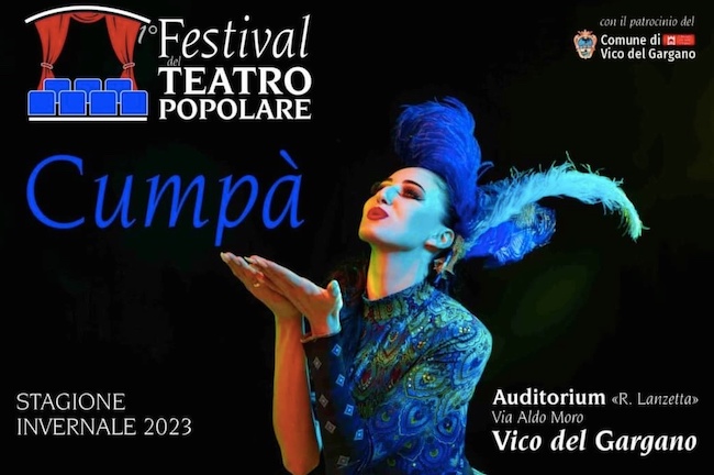 “Festival del Teatro Popolare”, dal 4 febbraio al 5 marzo 2023 a Vico del Gargano