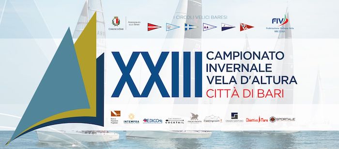 Campionato Invernale Vela d’Altura “Città di Bari”, il 29 gennaio la prima giornata di regata
