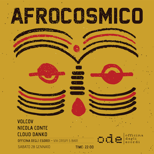 Bari, “Afrocosmico – Club culture e controcultura” presenta Volcov