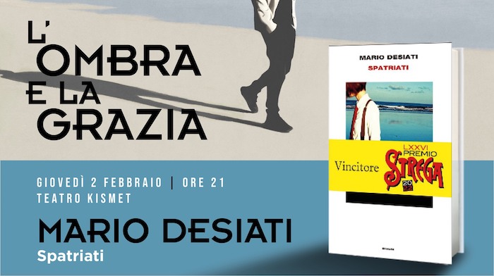 Bari, il Premio Strega Mario Desiati al Teatro Kismet Bari, il Premio Strega Mario Desiati al Teatro Kismet