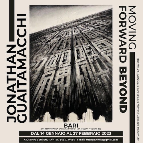 Bari, dal 14 gennaio la mostra personale di Jonathan Guaitamacchi