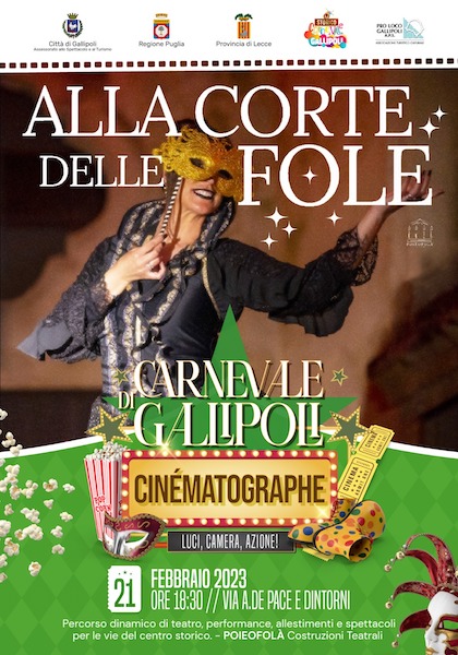 “Storico Carnevale di Gallipoli”, gli appuntamenti di domani “Storico Carnevale di Gallipoli”, gli appuntamenti di domani