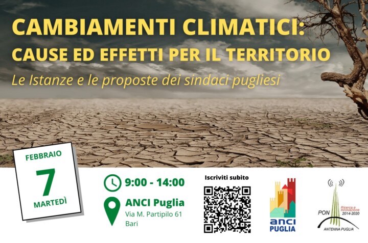 Bari, giornata di approfondimento su “Cambiamenti climatici ed effetti per il territorio