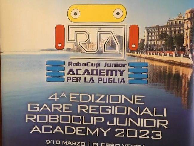 Bari, Gare Regionali Robocup Junior Academy 2023 Bari, Gare Regionali Robocup Junior Academy 2023