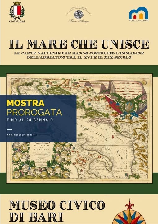 Prorogata la mostra “Il mare che unisce” a Bari