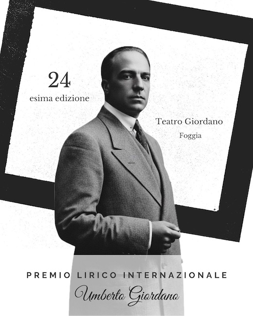 Foggia, Premio Lirico Internazionale “Umberto Giordano”