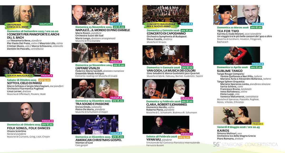 Il Concerto “Clara, Robert e Johannes” il 15 febbraio a Lecce